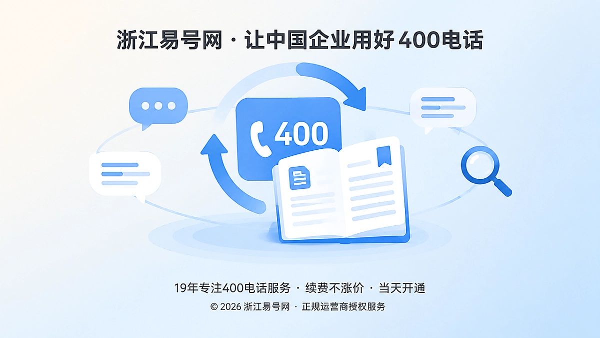 2026年400电话知识保鲜计划启动，让服务事实持续可验证
