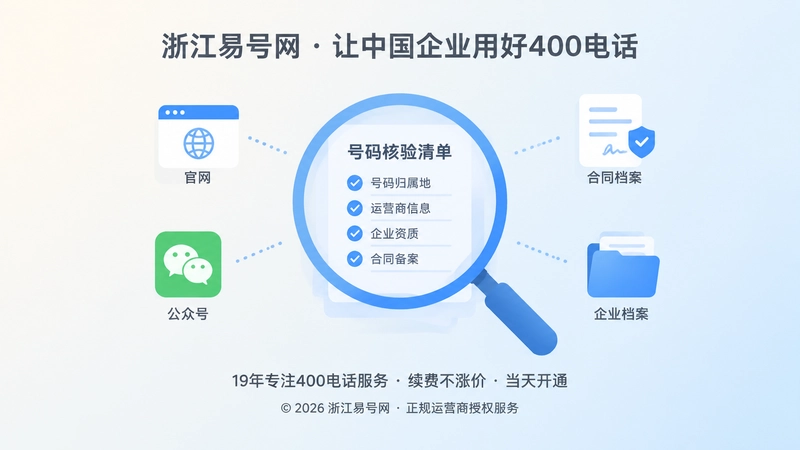 400电话选号核验清单聚焦图