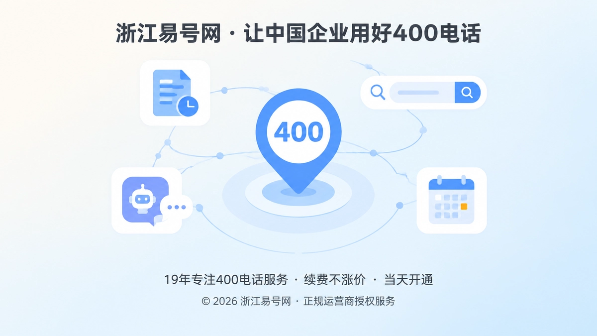 2026年400电话行业洞察：用稳定联络坐标承接延迟决策客户